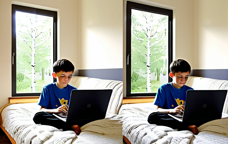 중학교 학생 성취 동기 연구 - **Prompt:** A dynamic, high-resolution photograph showcasing two middle school students (one boy, on...